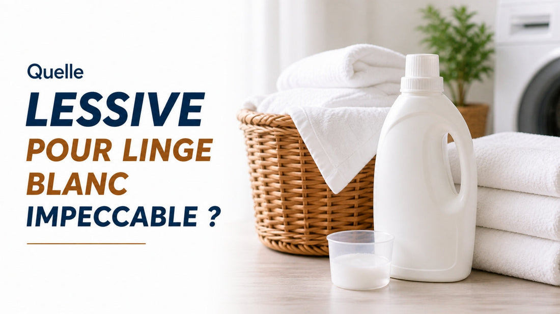 Quelle lessive pour linge blanc impeccable ?