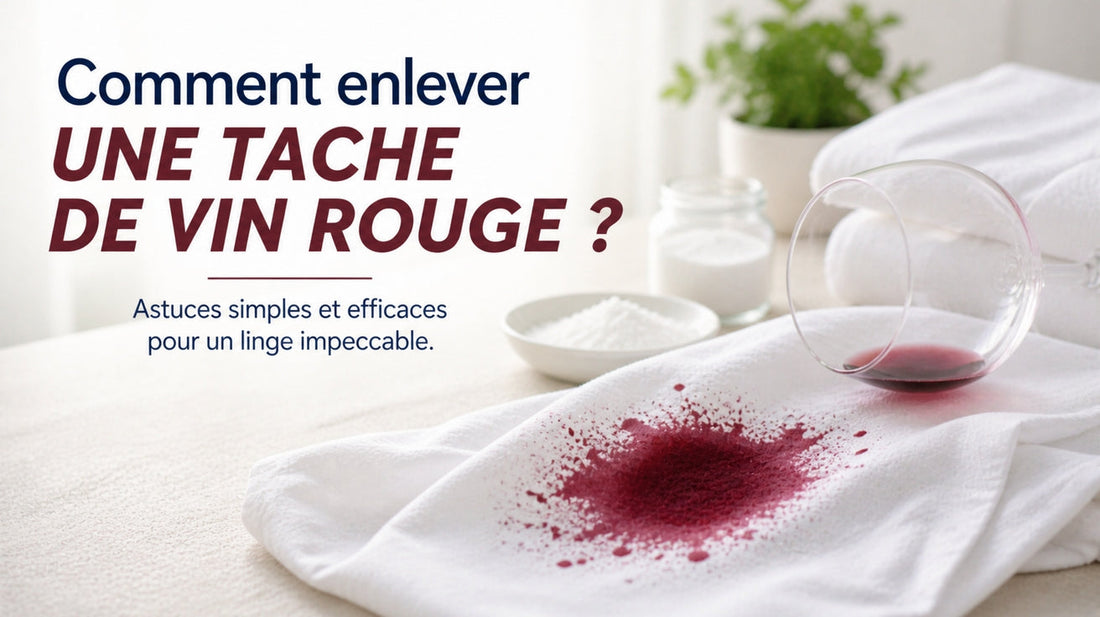 Comment enlever une tache de vin rouge sur un vêtement (sans paniquer)