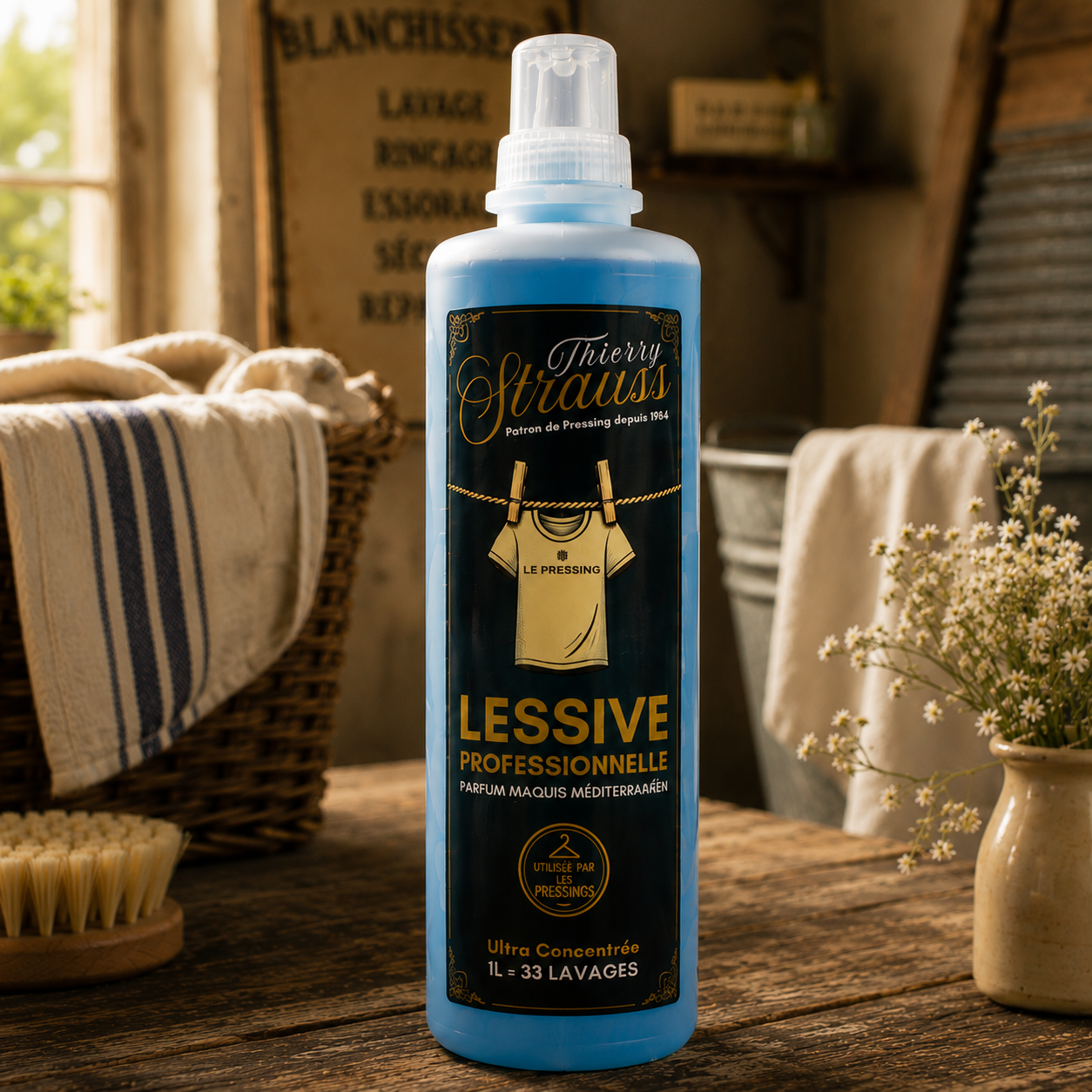 Lessive ultra-concentrée – Maquis Méditerranéen (33 lavages)