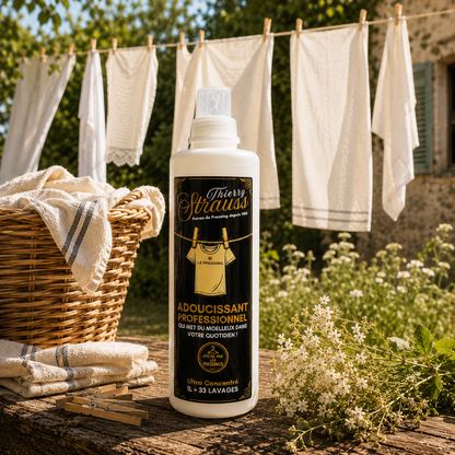 Adoucissant linge concentré – Douceur longue durée (33 lavages)