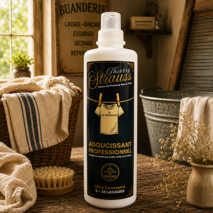 Adoucissant linge concentré – Douceur longue durée (33 lavages)