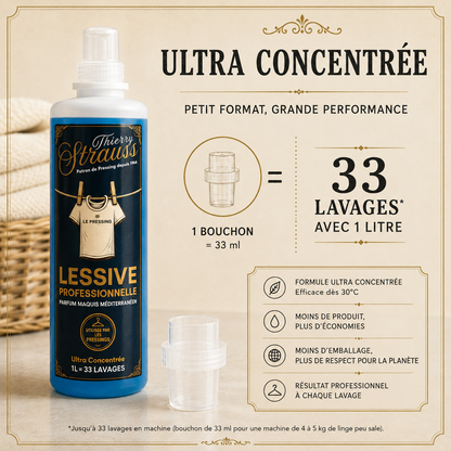 Lessive ultra-concentrée – Maquis Méditerranéen (33 lavages)