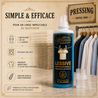 Lessive ultra-concentrée – Maquis Méditerranéen (33 lavages)